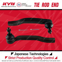 2 Pcs KYB Front Tie Rod Ends for Toyota Camry ASV50R Aurion GSV50R 2.5L 3.5L