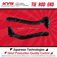 2 Pcs KYB Front Tie Rod Ends for Kia Cerato TD 2.0L G4KD I4 16V 2009-2013