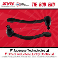 2 Pcs KYB Front Tie Rod Ends for Hyundai Elantra MD Active 1.8L G4NB I4 11-16