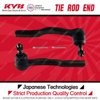 2 Pcs KYB Front Tie Rod Ends for Mazda 3 BM SP25 XD Astina 2.0L 2.2L 2.5L 14-16
