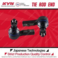 2 Pcs KYB Front Outer Tie Rod Ends for Holden Rodeo TF Jackaroo U8 7/1988-9/2004