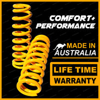 2 Front King Standard Height Coil Springs for NISSAN PATROL Y62 2011-On