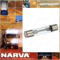 Narva 20 Amp 3Ag Glass Fuse with Internal Soldered Cap Box Of 50 52320