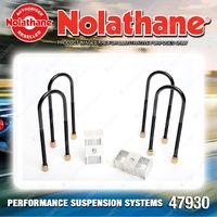 Nolathane Rear Lowering block kit for Nissan UTE XFN Premium Quality Products