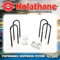 Nolathane Rear Lowering block kit 47940 for Ford Falcon XR XT XW XY