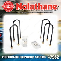 Nolathane Lowering block kit 47952 for Universal Products Premium Quality
