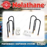 Nolathane Rear Lowering block kit for Nissan 620 GN 720 CG Navara D21