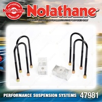 Nolathane Rear Lowering block kit 2.0" for Toyota Toyoace JY16 RY16 LY30 31 RY31