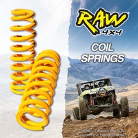 2 x Front RAW 4x4 40mm Lift Linear Rate Coil Springs for Toyota Fortuner GUN156R