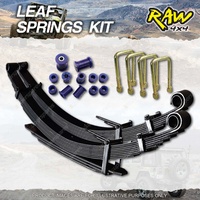 Raw 4x4 Front 50mm Lift Leaf Springs Kit for Toyota Landcruiser FJ HJ 60 61 62