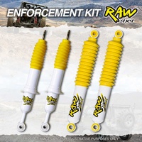 Front + Rear 50mm RAW 4x4 Nitro Max Shock Absorbers for Ford Ranger PX I & II