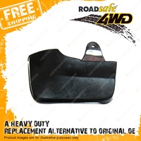 1 Pc Roadsafe Black Rubber Mud Flap 230 x 250mm Offroad Premium Quality