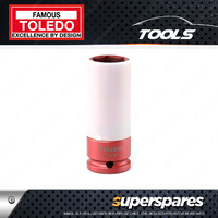 1 Piece of Toledo Heavy Duty Single Wheel Nut Socket - size of 23mm