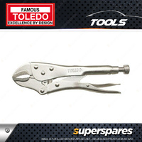 1 piece of Toledo Lock-Grip Plier - Curved Jaw Opening 45mm Length 250mm