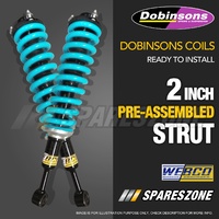 Complete struts front lift kit Dobinsons Coil for Mitsubishi Pajero NM MP NS NT