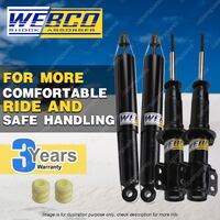 Front + Rear Webco Shock Absorbers for Ford Territory SZ 2.7 4 Door SUV 11-16