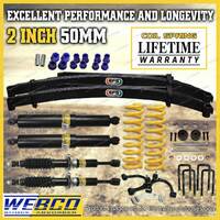 2 Inch Lift Kit Control Arm King Springs EFS Leaf for Foton Tunland 12-on