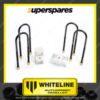 Whiteline Rear 2.5 Inch Lowering Block kit for TOYOTA HIACE LH RZH Series
