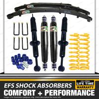 40mm Lift Kit EFS Shock + Coil Springs + Leaf Spring for JEEP CHEROKEE XJ